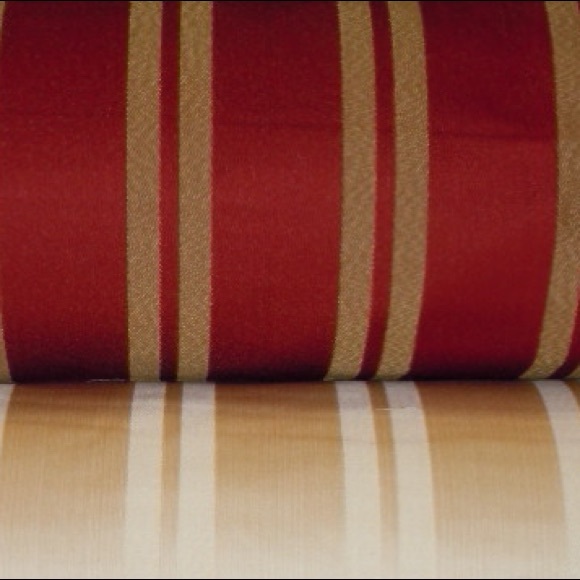 Chic Casanova Stripe in Scarlet Fabric - Picture 4 of 8
